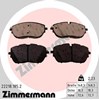 Передние тормозные колодки 222181852 ZIMMERMANN