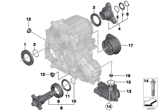 Подвеска раздаточной коробки 22326777389 BMW