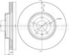 Тормоз дисковый передний 230917C METELLI