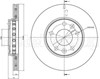 Диск тормозной передний 230981C METELLI