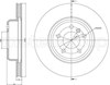 Тормоз дисковый передний 231253C METELLI