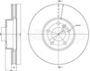 Тормоз дисковый передний 231300C METELLI