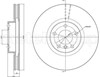 Диск тормозной передний 231326C METELLI