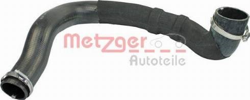 Шланг интеркуллера 2400243 METZGER