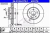 Передний тормозной диск 24012801761 ATE