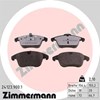 Колодки тормозные передние дисковые 241239001 ZIMMERMANN