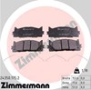 Колодки передние 243501752 ZIMMERMANN