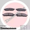 Колодки тормозные передние дисковые 245291601 ZIMMERMANN