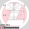 Тормозные колодки 247431903 ZIMMERMANN