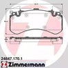 Колодки тормозные передние дисковые 248471701 ZIMMERMANN