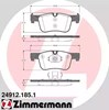 Колодки тормозные 249121851 ZIMMERMANN