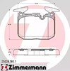 Колодки передние 250281801 ZIMMERMANN