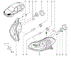 Фара передняя правая 260105157R RENAULT