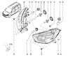 Основная фара в сборе левая 260603007R RENAULT