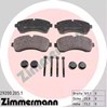 Колодки тормозные 292002051 ZIMMERMANN