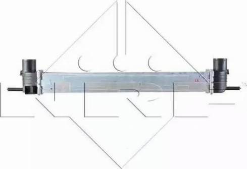 Радиатор интеркуллера 30254 NRF