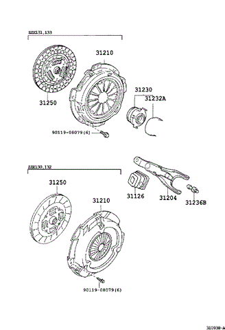 3123012191 TOYOTA Подшипник сцепления выжимной купить в Кривой Рог