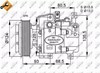 Компрессор хладагента 32408 NRF