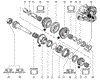 Синхронизатор 1/2-й передачи 326049728R RENAULT