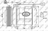 Компрессор системы кондиционирования 32881 NRF