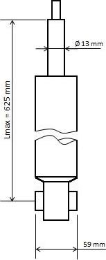 Амортизатор задней подвески 3448024 KAYABA