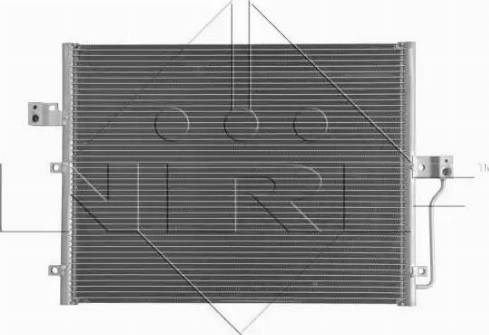 Радиатор системы охлаждения кондиционера 350018 NRF