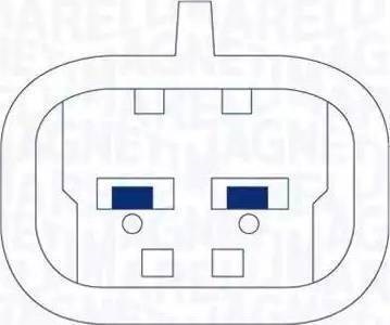 Подъемник механический ветрового стекла 350103867000 MAGNETI MARELLI