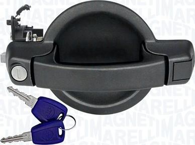 MAGNETI MARELLI 350105010400 Ручка двери задней (распашной) левая наружная в наличии Украина