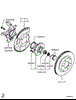 Ступица переднего колеса 3880A015 MITSUBISHI