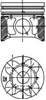 Поршень в комплекте на 1 цилиндр, STD 40179600 KOLBENSCHMIDT