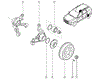 Подшипник ступицы задней 402109533R RENAULT