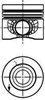 Поршня на 1 цилиндр, STD 40353600 KOLBENSCHMIDT