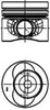 Поршня на 1 цилиндр, STD 40683600 KOLBENSCHMIDT