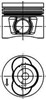 Поршень в комплекте на 1 цилиндр, STD 40715600 KOLBENSCHMIDT