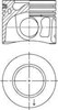 Поршня, 2-й ремонт (+0,50) 41072620 KOLBENSCHMIDT