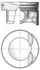 Поршня на 1 цилиндр, STD 41533600 KOLBENSCHMIDT
