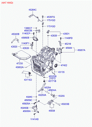 HYUNDAI 4262039051 Датчик скорости в наличии Житомир