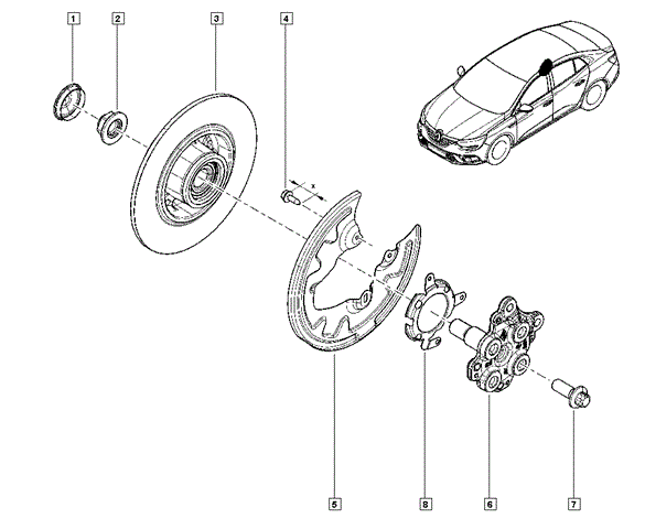 Тормозные диски 432027412R Renault (RVI)