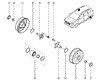 Задний подшипник 432106434R RENAULT