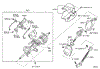 Нижний вал рулевой колонки 4520360120 TOYOTA