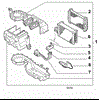 Радиатор отопителя 46722710 FIAT