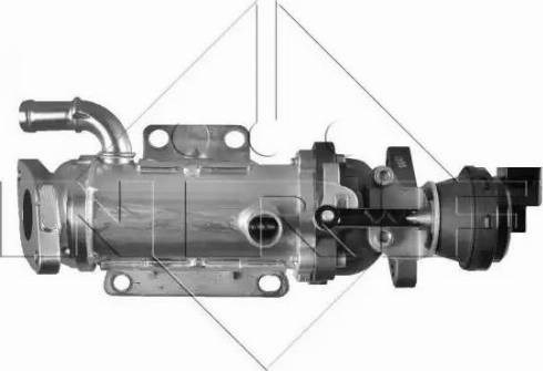 Радиатор системы EGR 48011 NRF