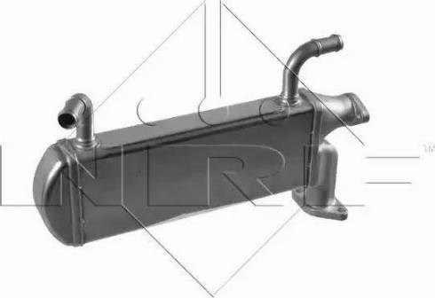 Радиатор системы EGR рециркуляции выхлопных газов 48218 NRF