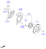 Колеса и ступицы 51750F2000 HYUNDAI