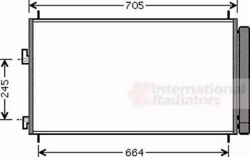 Конденсатор 53005410 VAN WEZEL