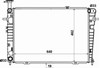 Радиатор охлаждения 53192 NRF