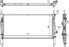 Радиатор водяной 53746 NRF