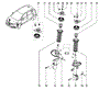 Амортизаторы передние 543020457R RENAULT