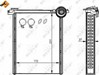Радиатор отопителя 54314 NRF