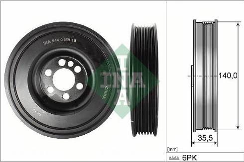 544015910 Шкив коленвала купить Ровно